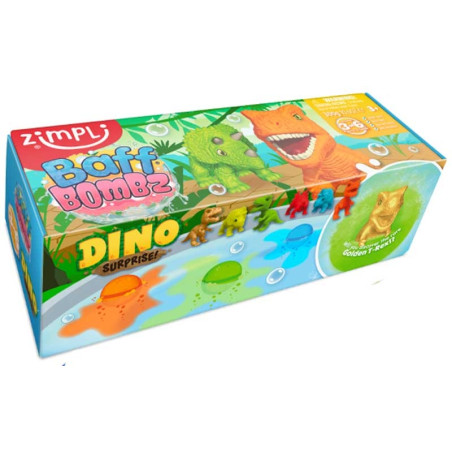 Šumivé bomby s dinosaurom – Dino prekvapenie, 3 ks
