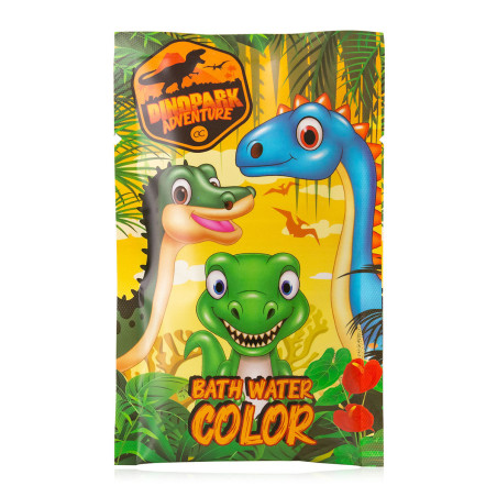 Farebný kúpeľ Dinopark Adventure s efektom zmeny farby - maracuja - 80g