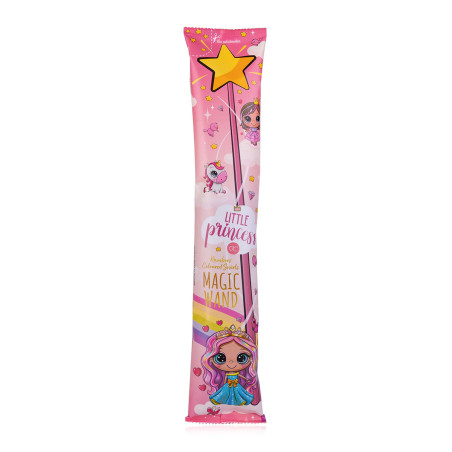 Farbiaca palička do kúpeľa Little Princess - modrá a červená - jahoda