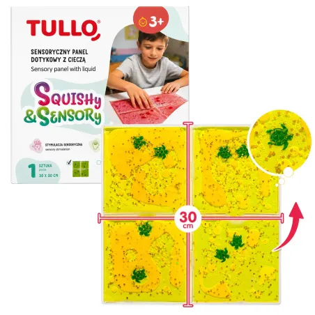 Tullo senzorický panel s tekutinou žltý