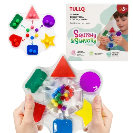 Tullo senzorický gniotek Squishy sorter