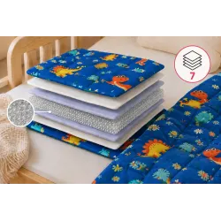 Tullo senzorická záťažová deka 3 kg modrá