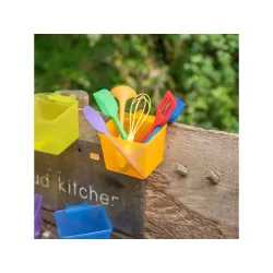 TickiT Priesvitné farebné nádoby - 6ks