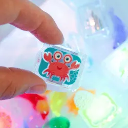 Glo Pals kocky svietiace vo vode - oceán
