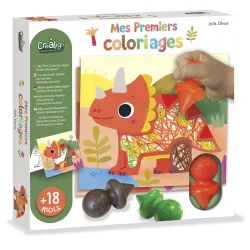 Kreatívne omaľovánky Créa Lign Moje prvé dinosaury 1+