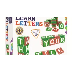 Magnetická stavebnica microMAGS LEARN Letters 56 dielov