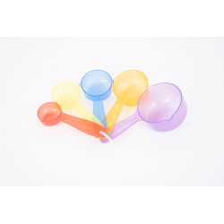 TickiT Farebné priesvitné odmerky